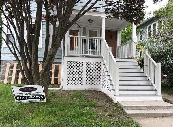 Front Deck Installation in Dorchester