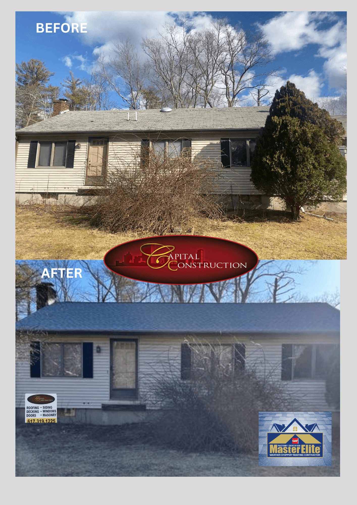 Wayland, MA -Roofing Project