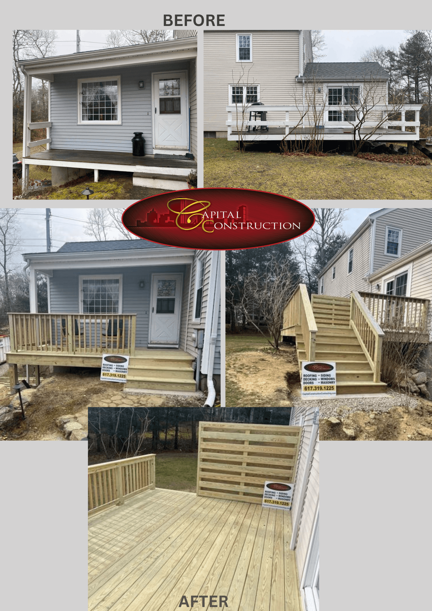East Sandwich , Cape Cod – Deck Project