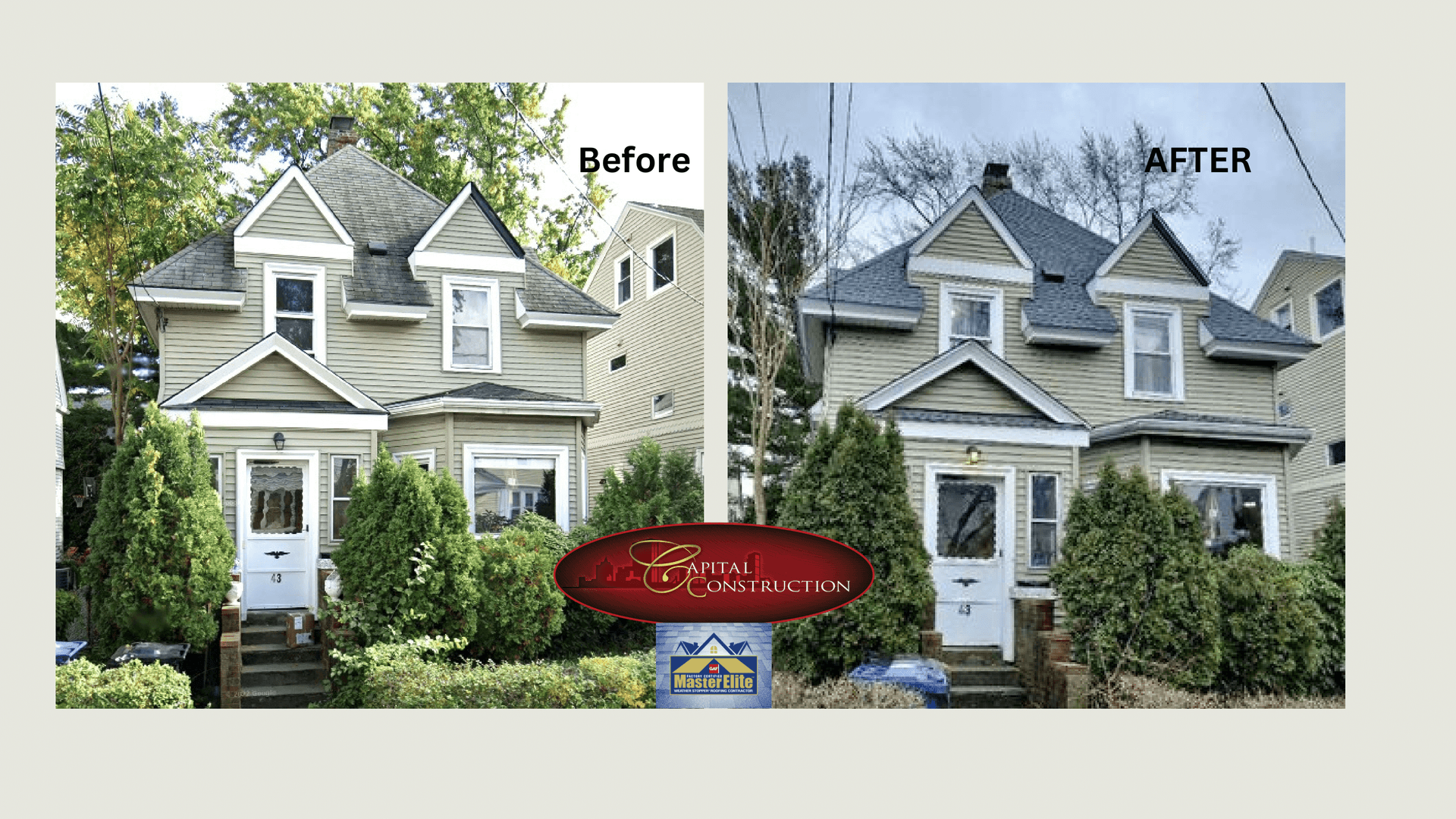 GAF Shingles Roof Installation in Boston, MA
