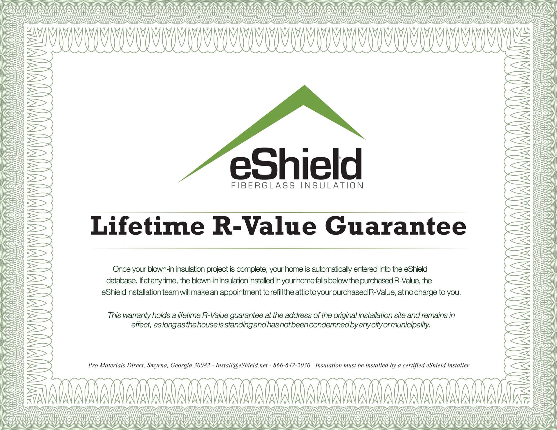 eshield cert