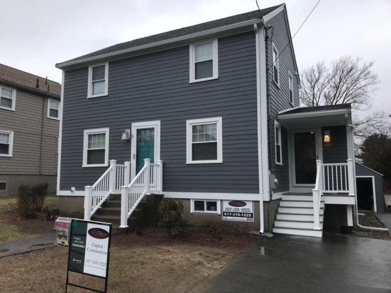 Milton MA James Hardie & Addition Construction
