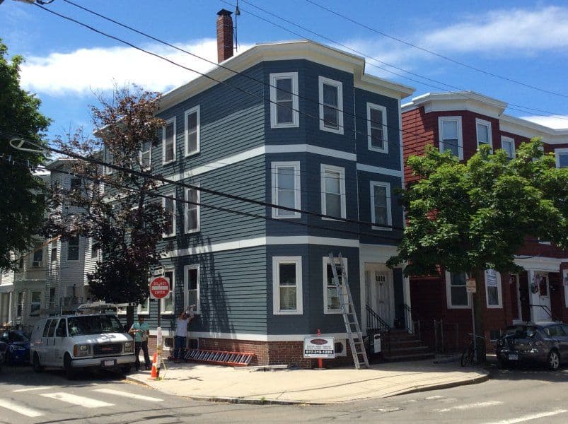 Cambridge MA New James Hardie Siding