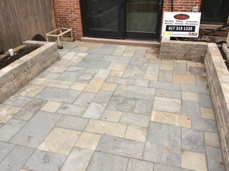 South End Boston New Masonry Patio