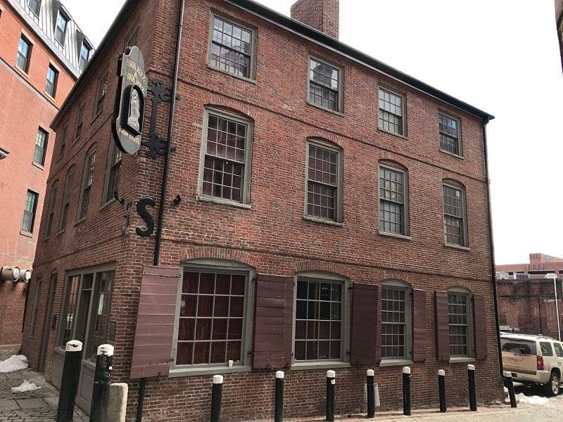 Fir Gutters Install Boston Historical Landmark!