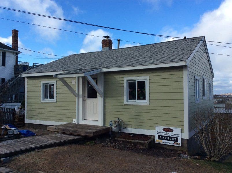 Hull, MA James Hardie Siding Install Job