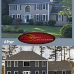 A James Hardie siding installation job completed in Canton, MA